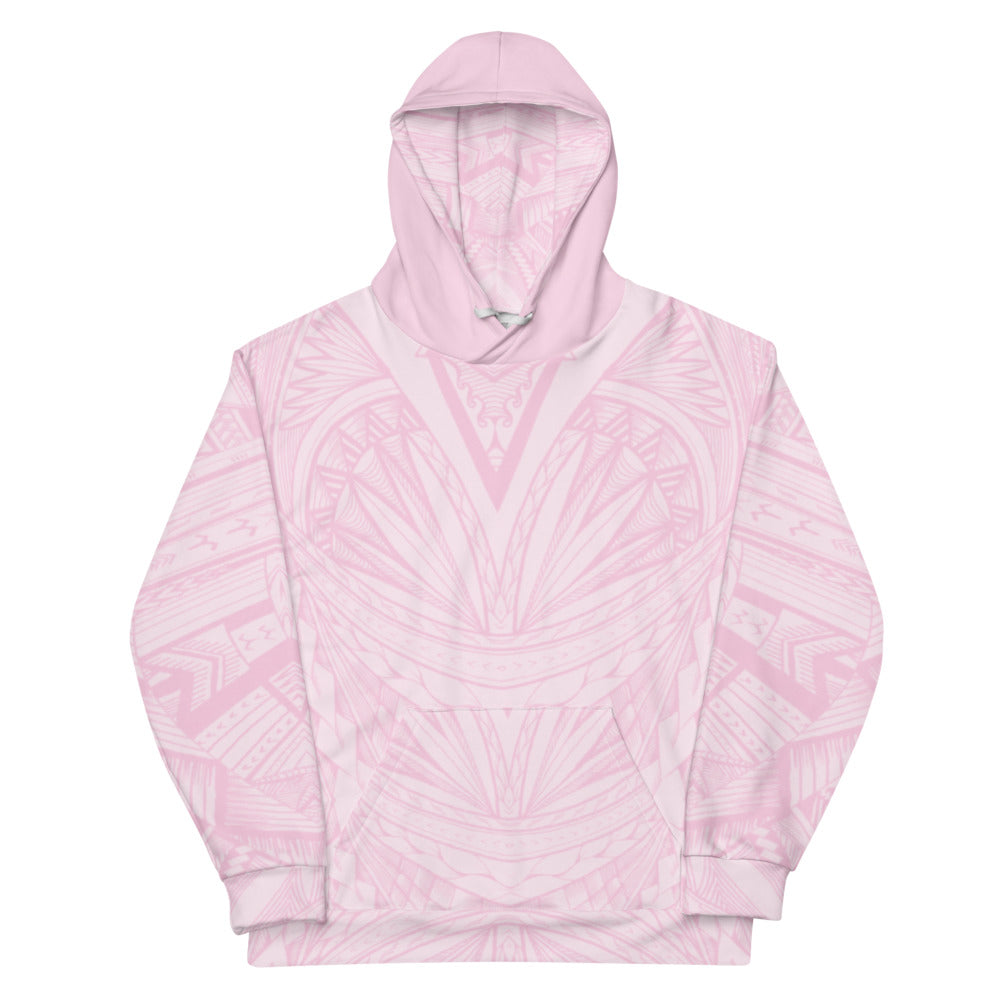 Pink Samoan Tatau Hoodie