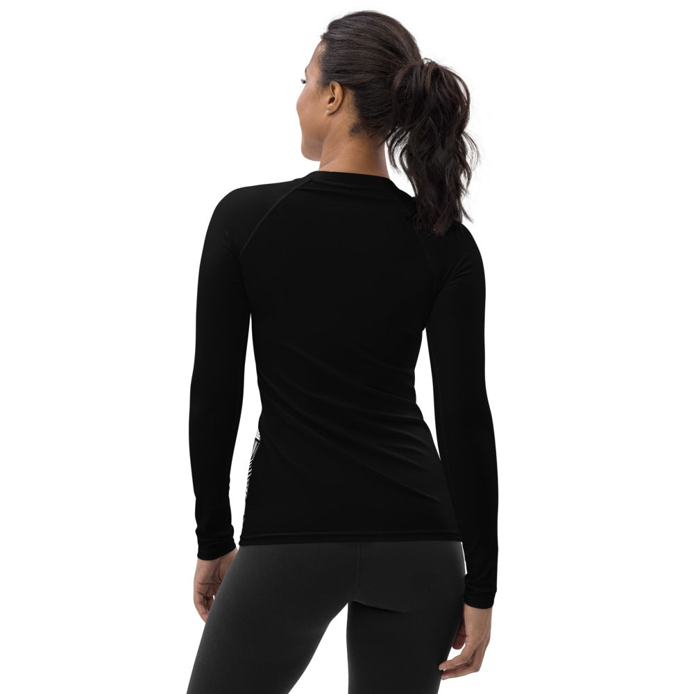 Fonuea BW Tatau Women's Rash Guard