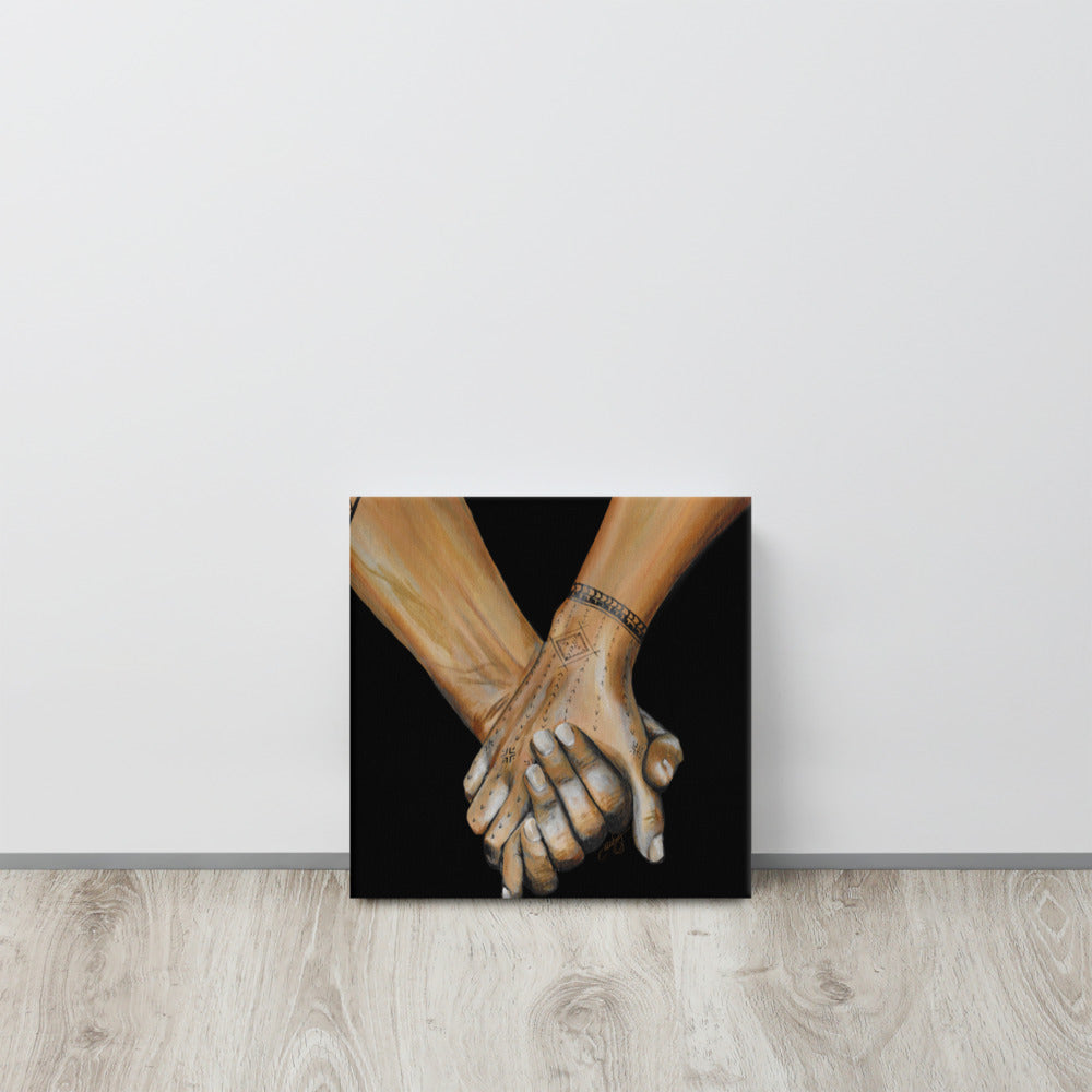 "Hands" Tatau Series Canvas