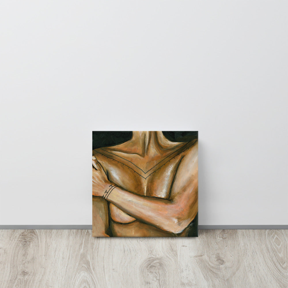 "Veiqia" Tatau Series Canvas Print
