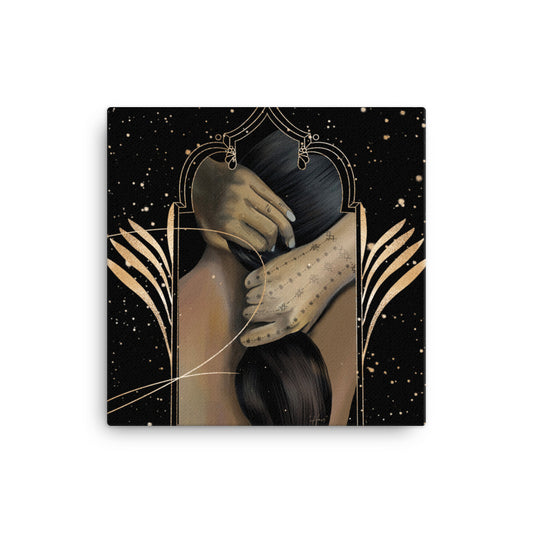 September “Hair” Canvas