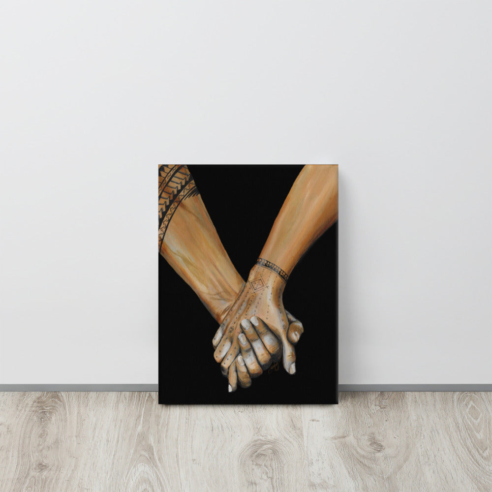 "Hands" Tatau Series Canvas