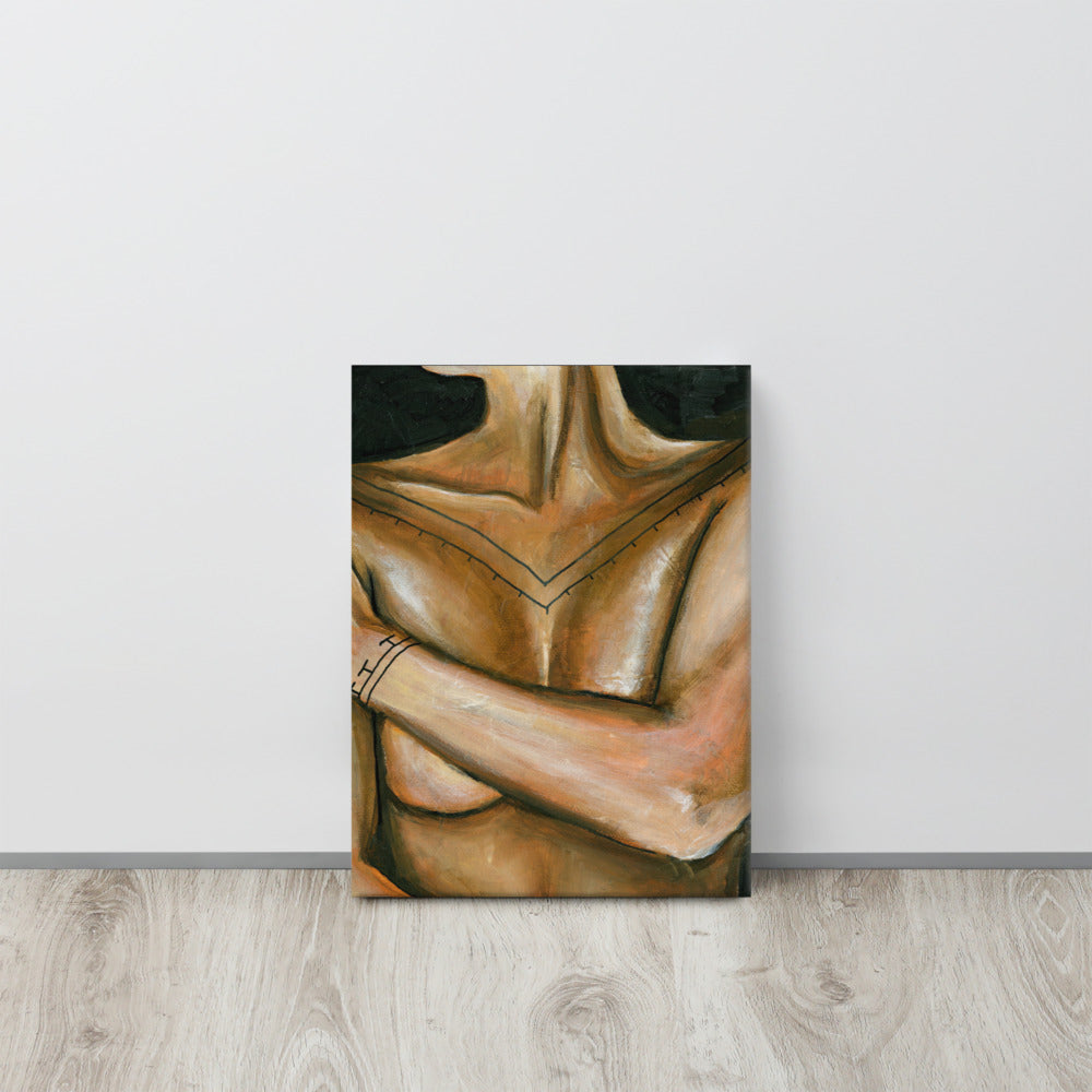 "Veiqia" Tatau Series Canvas Print