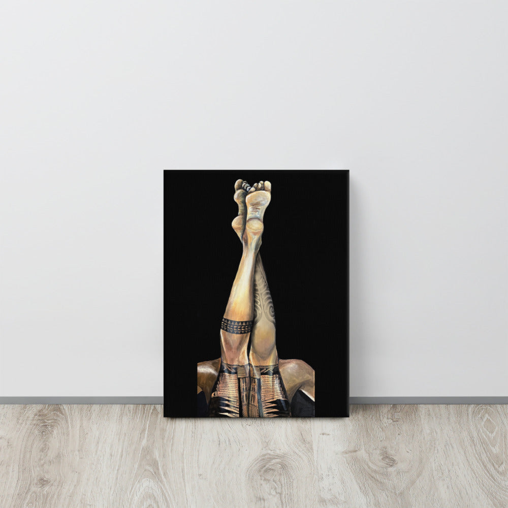 "Mixed" Tatau Series Canvas Print