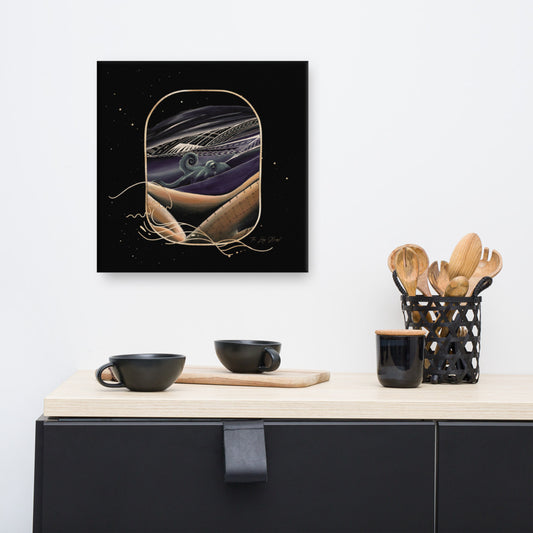 Va Tapuia The Lady Sleeps (3) Canvas