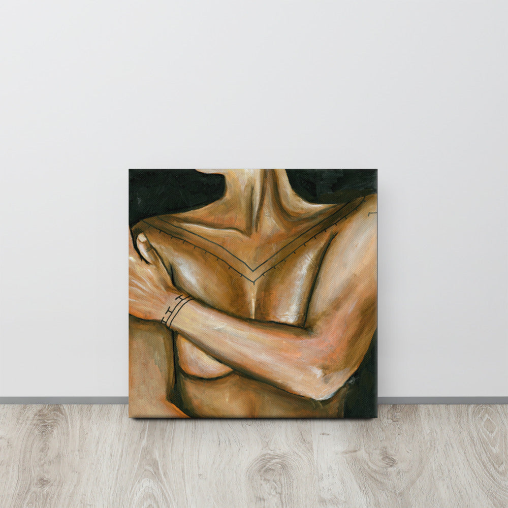 "Veiqia" Tatau Series Canvas Print
