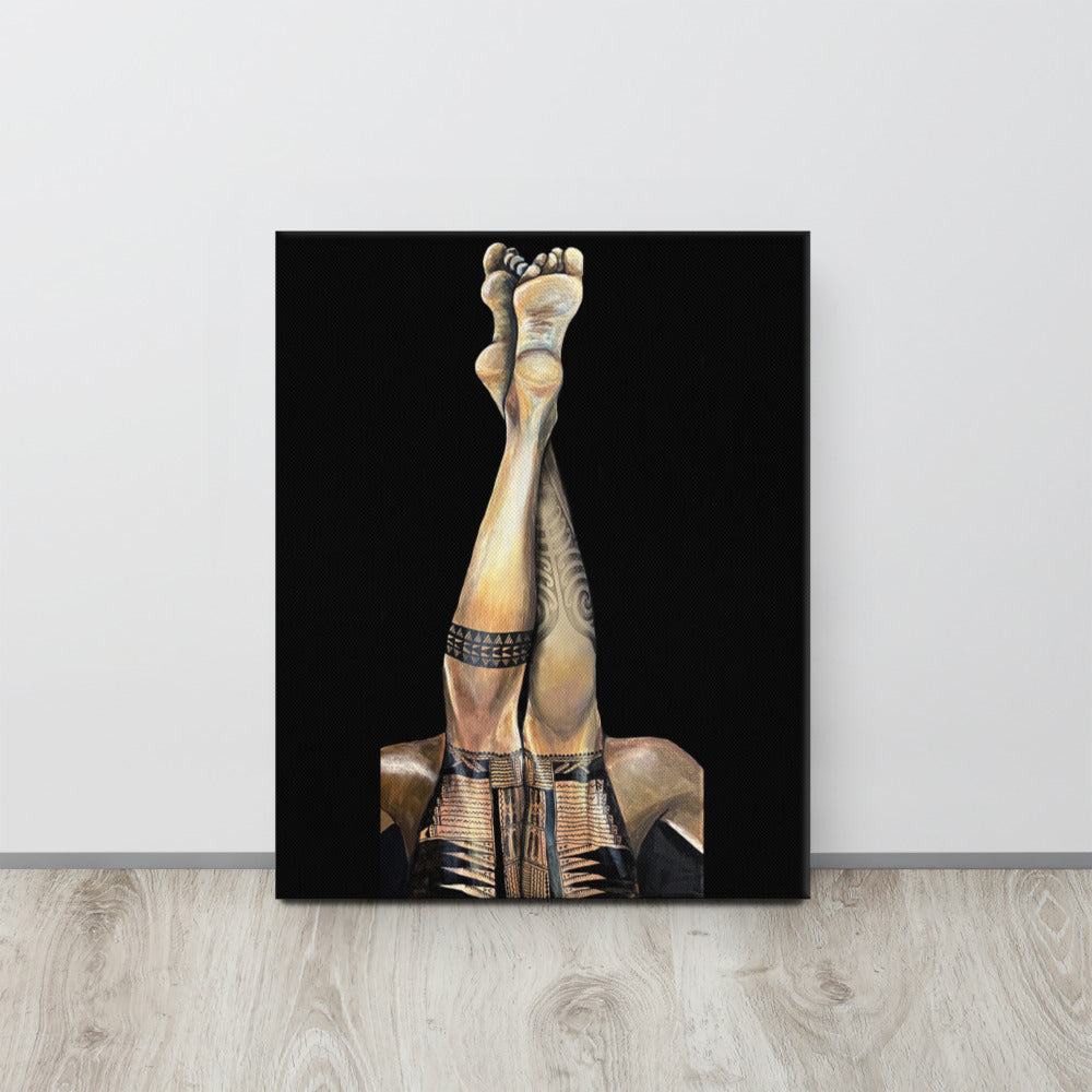 "Mixed" Tatau Series Canvas Print