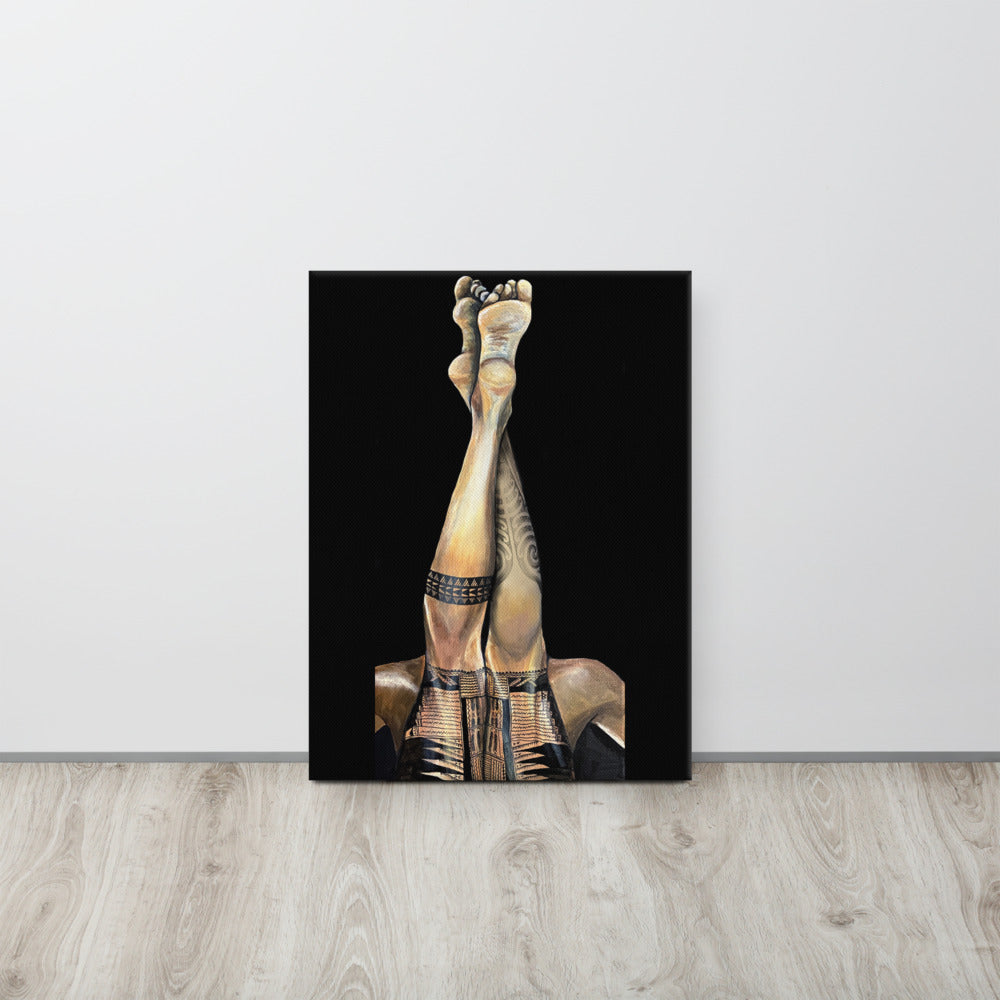 "Mixed" Tatau Series Canvas Print
