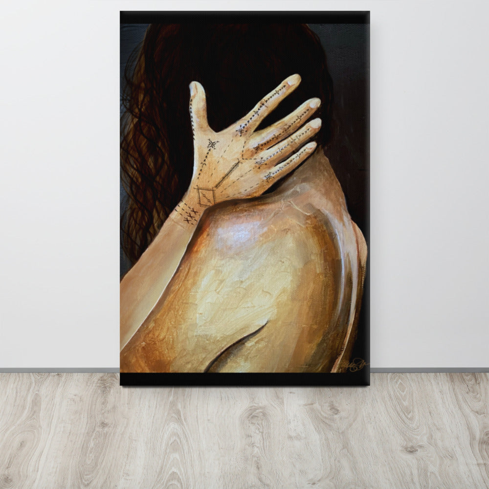 "Tualima" Tatau Series Canvas
