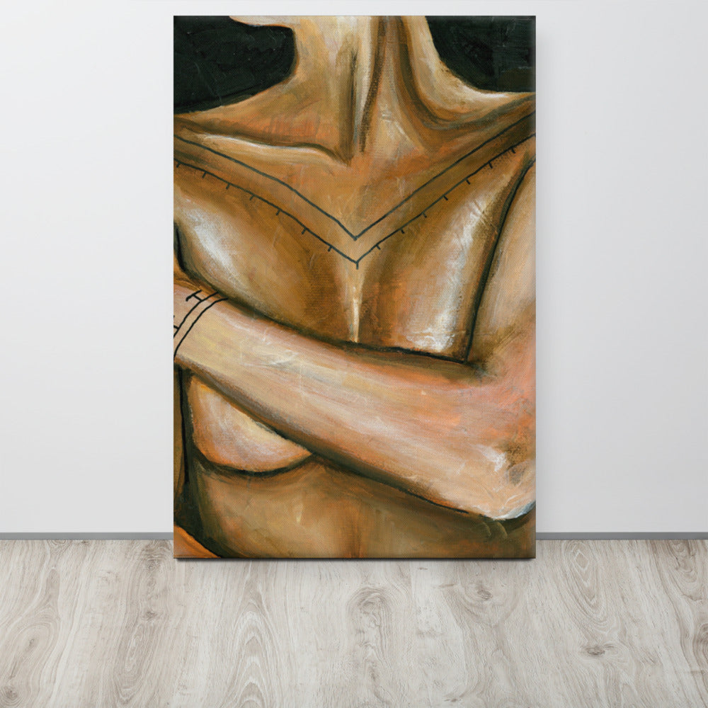 "Veiqia" Tatau Series Canvas Print