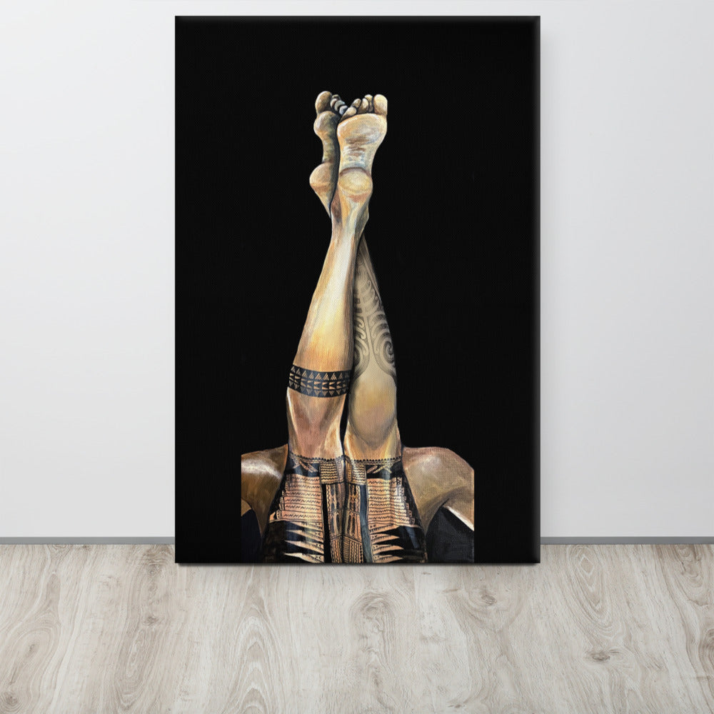 "Mixed" Tatau Series Canvas Print