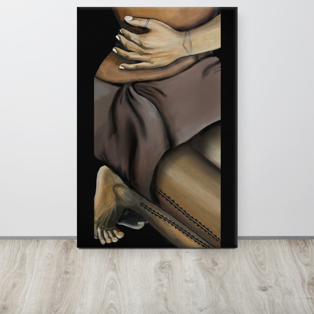 "Aumakua" Tatau Series Canvas Print