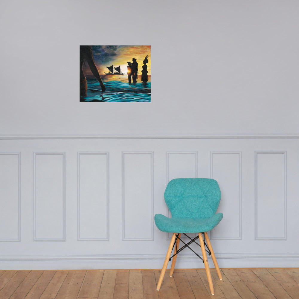 The Voyage Connection Archival Paper Print