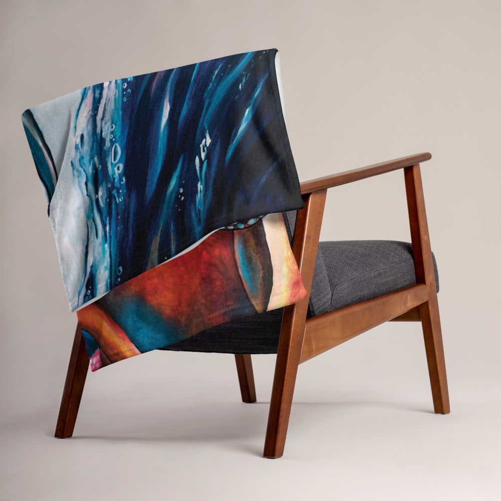 He'e Dreams Throw Blanket