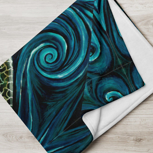 Turtle & Shark Throw Blanket