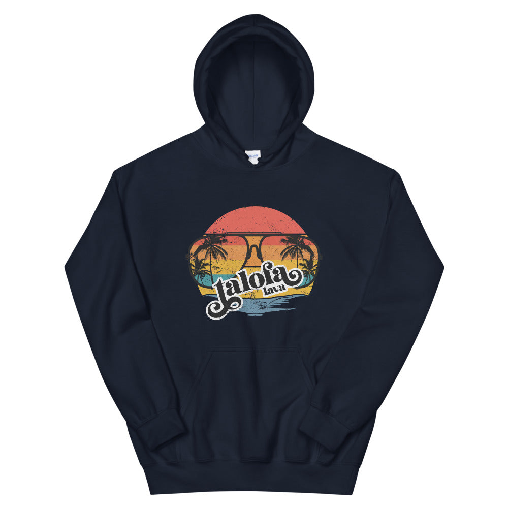 Talofa Lava Samoan Vintage Sunset Hoodie
