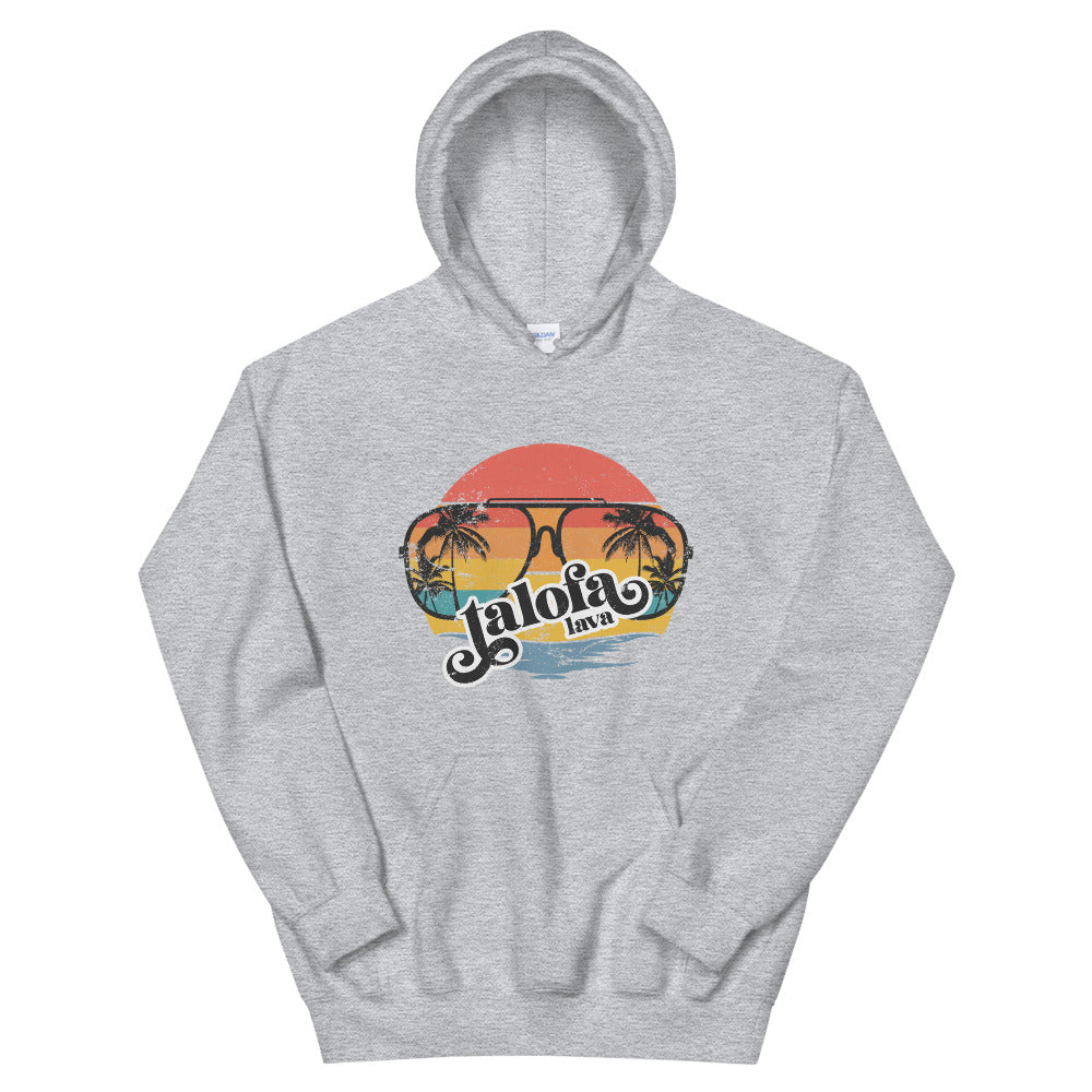 Talofa Lava Samoan Vintage Sunset Hoodie