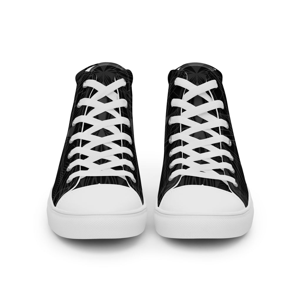 Black Tapa Women’s high top canvas shoes